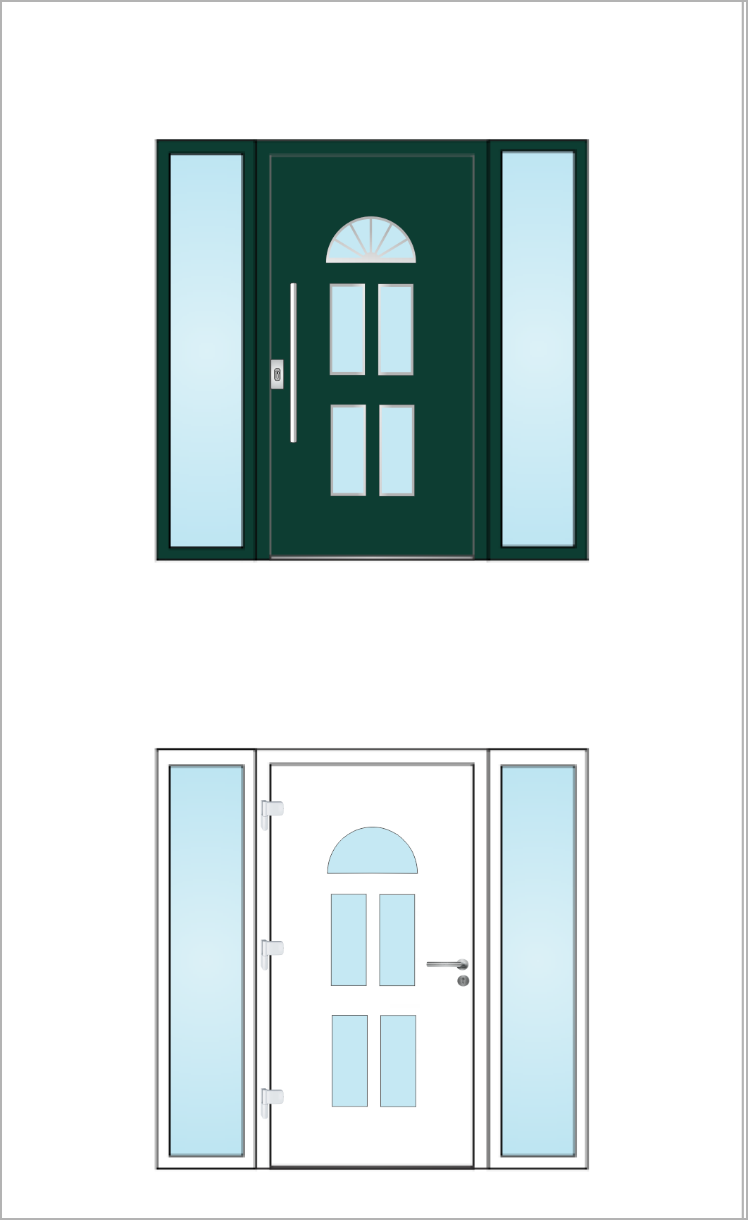 Haustür AB 19106B -2